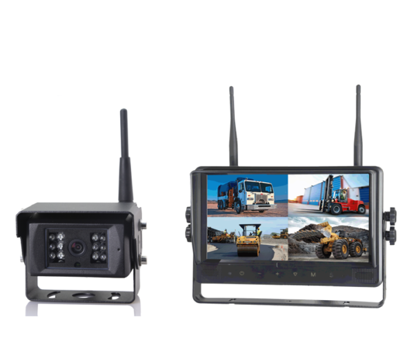 9″ Wireless camera kit – Quad view